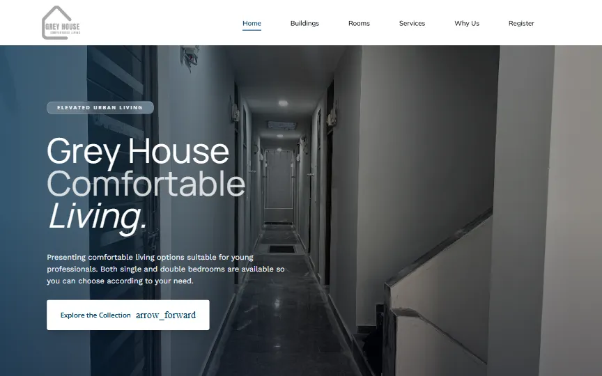 Screenshot of Grey House